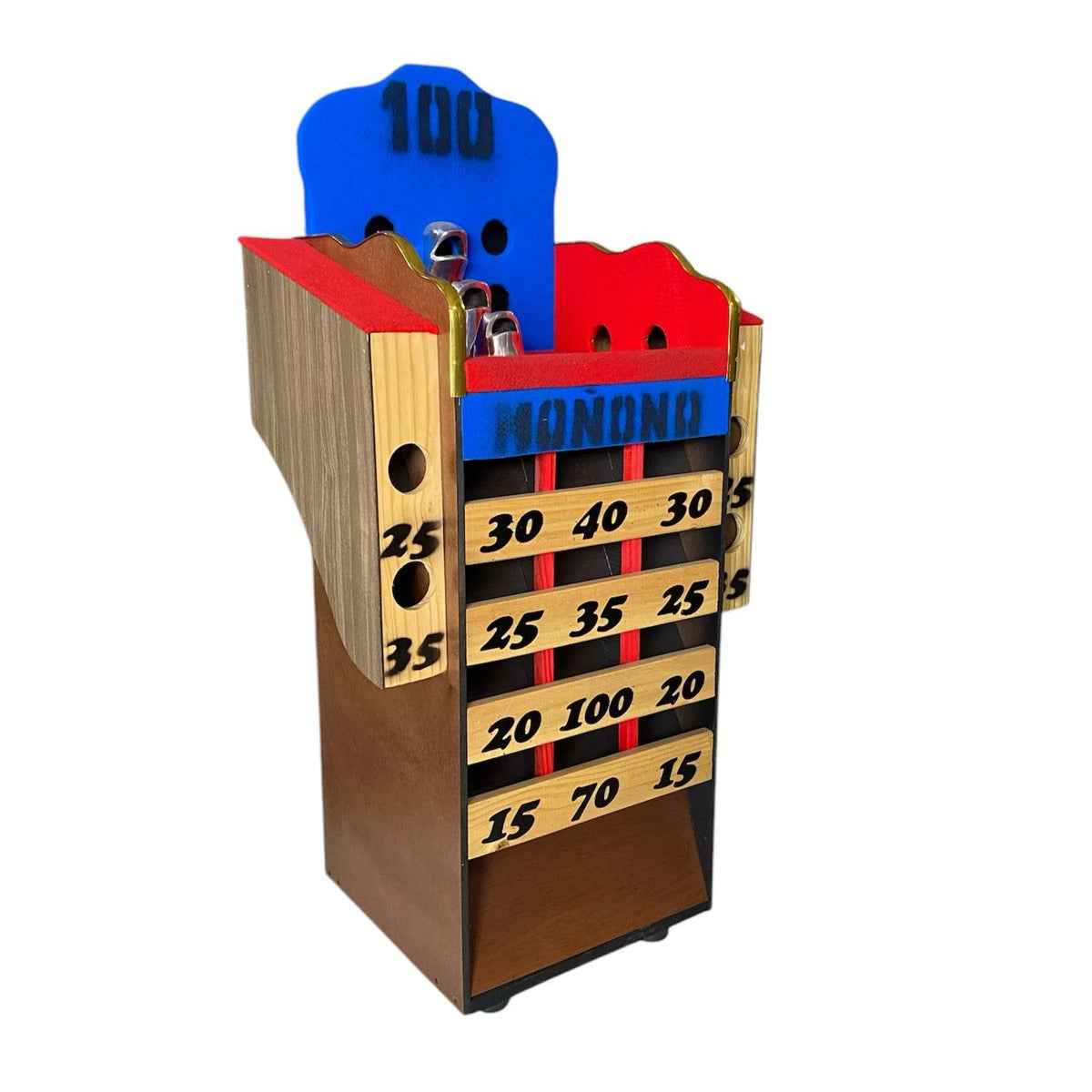 Juego de la Rana Tradicional Colombiano â Hecho en madera artesanal