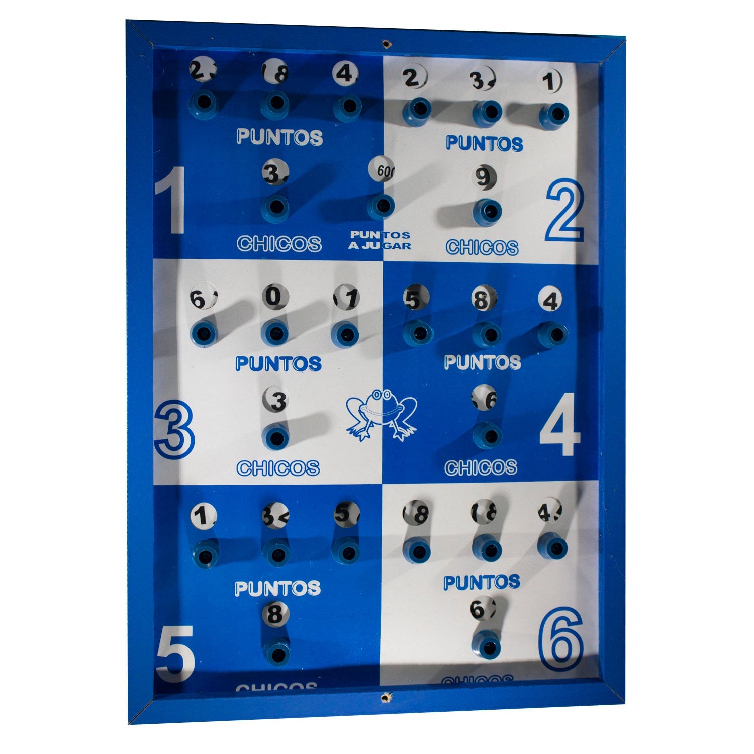 Tablero de Perilla para Juego de Rana en Madera laminado
