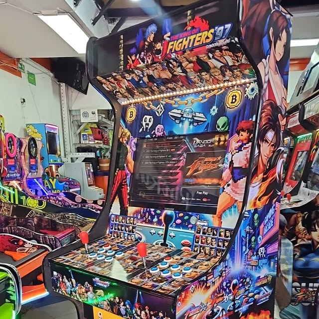 Maquina Retro Arcade de Piso 5200 Juegos Wifi 22 Pulgadas