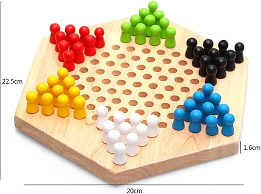 Juego de damas chinas clásico