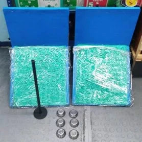 Cancha de Minitejo en Plastilina 6 tejos