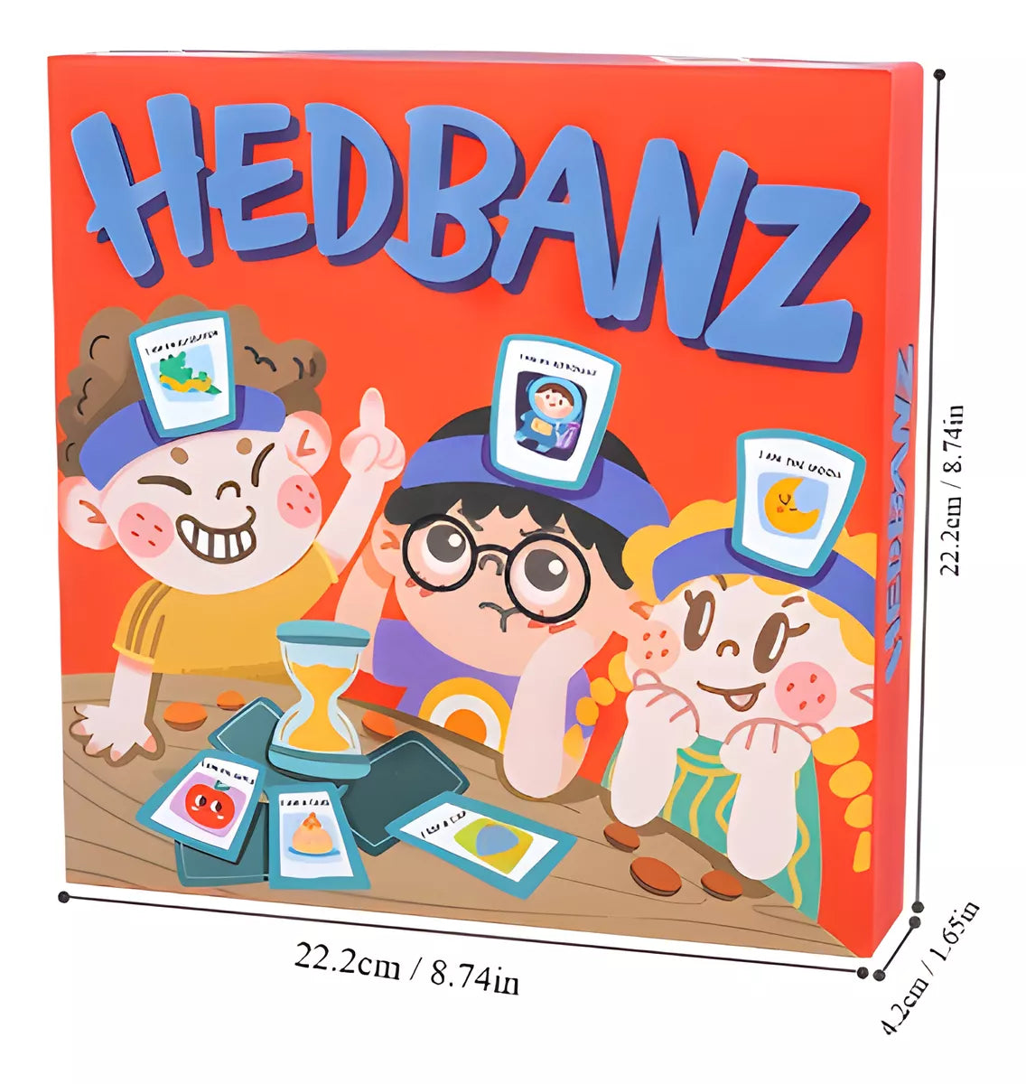 Juego de preguntas rápidas Hedbanz Game Advissing Game