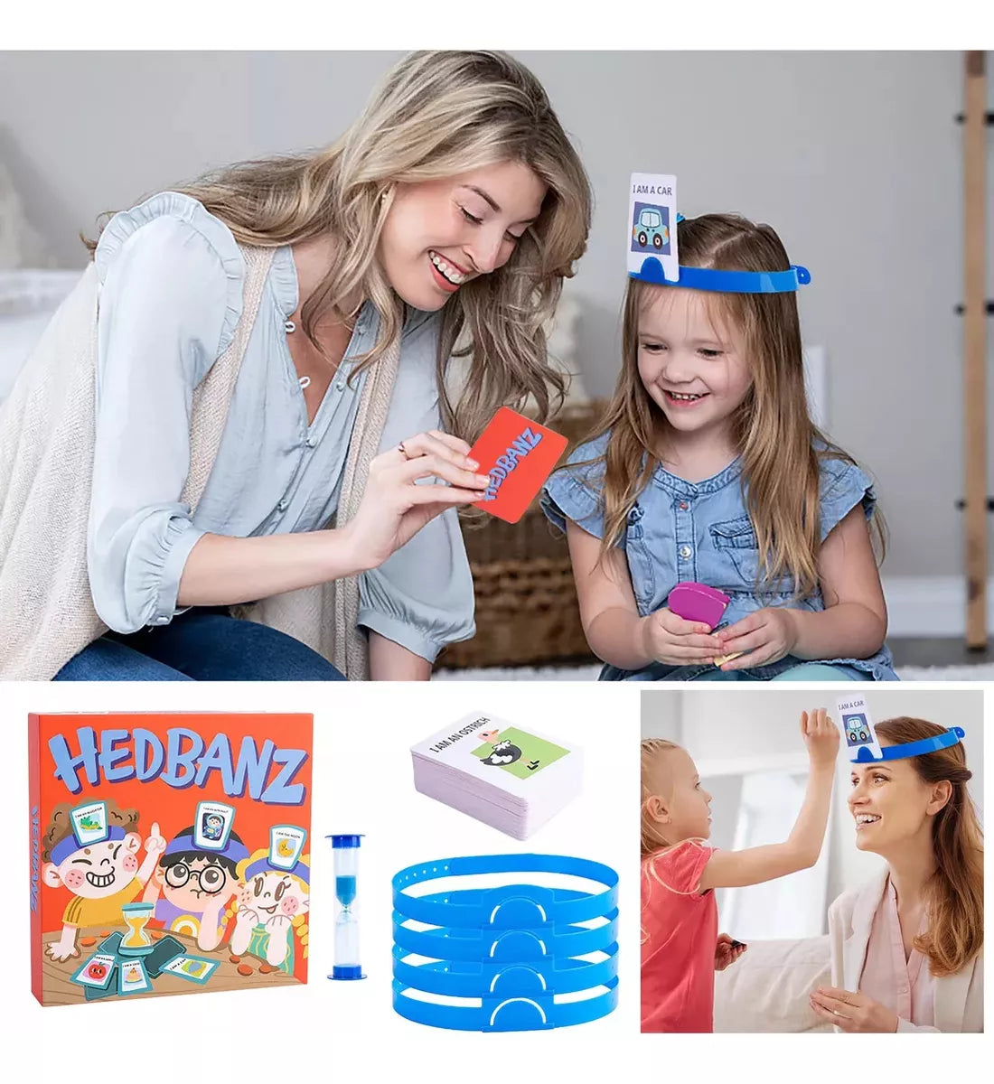 Juego de preguntas rápidas Hedbanz Game Advissing Game