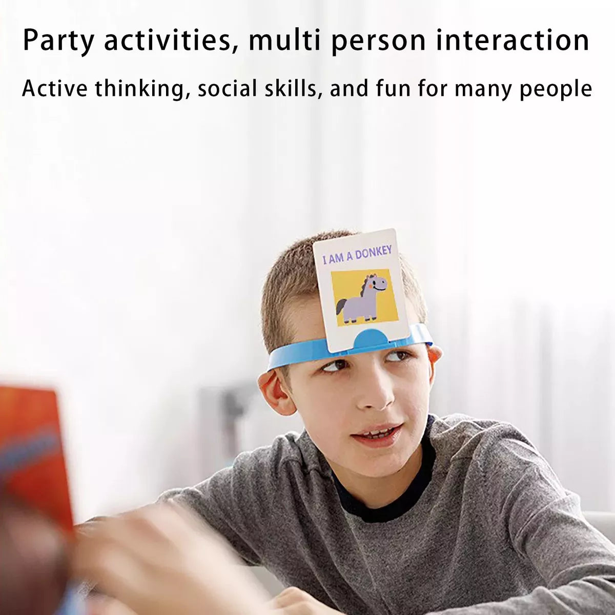 Juego de preguntas rápidas Hedbanz Game Advissing Game