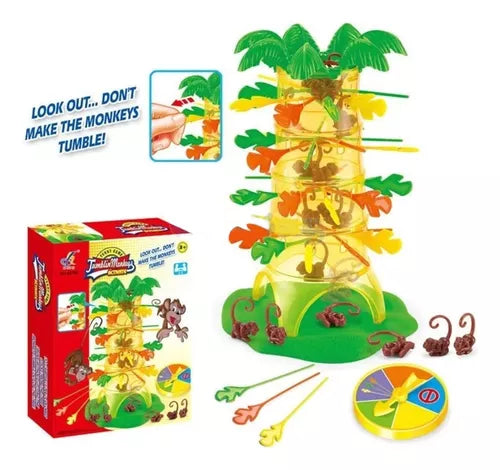 Juego De Mesa Monkey Sticks - Monos Locos