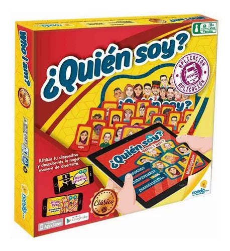 Juego De Mesa Quien Soy Clasico Ronda