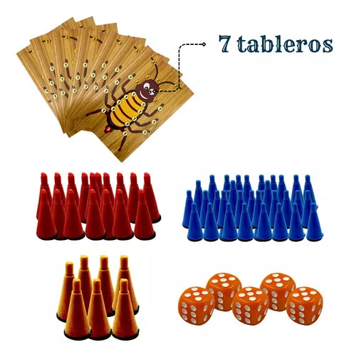 Juegos La Cucaracha Imantada De Mesa Integracion Familiar