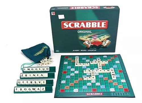 Juego De Mesa Scrabble Desafía Tu Mente Y Divertite