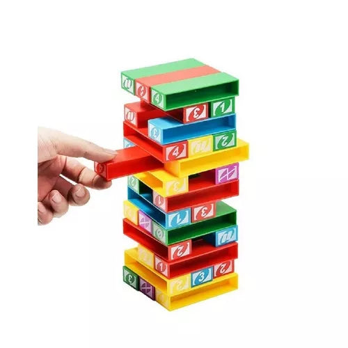 Juego Mesa Tipo Jenga Torre Stack Muy Divertido Familiar - Toys Pile Up