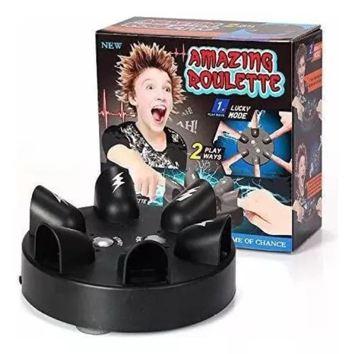 Maquina De Toques Electricos Tipo Ruleta Rusa Juego Mesa