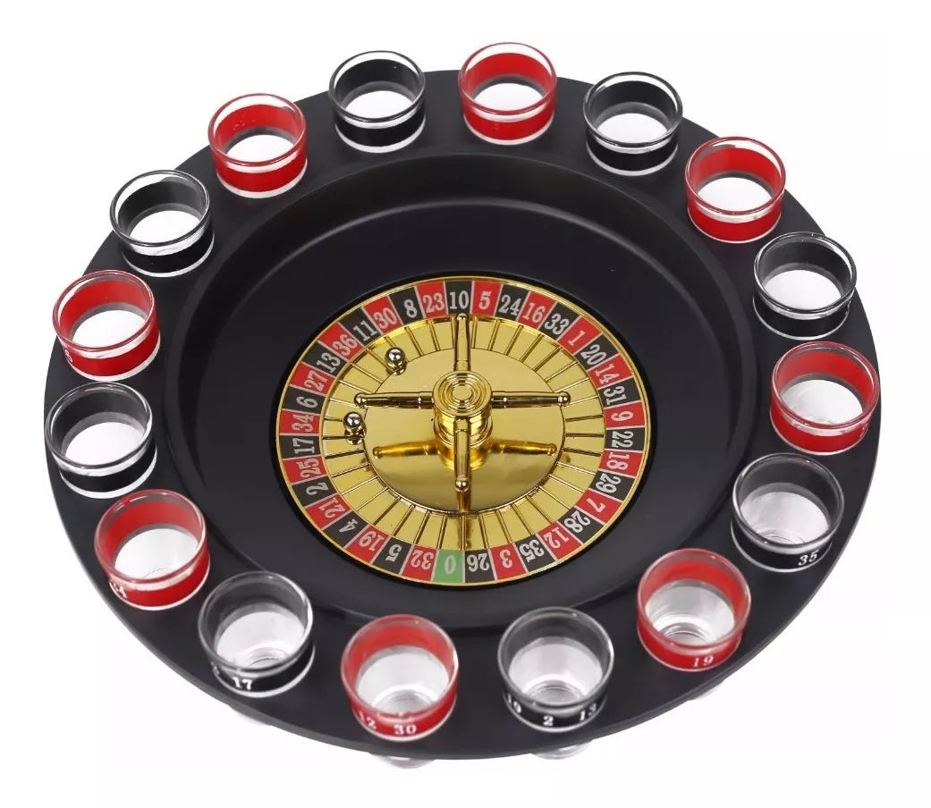 Juego Ruleta Shot De Tragos Fiesta Diversión