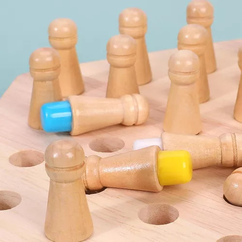 Juego De Mesa De Memoria De Color Para Niños Y Adultos