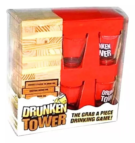 Juego Adultos Jenga Shots Beber Tragos