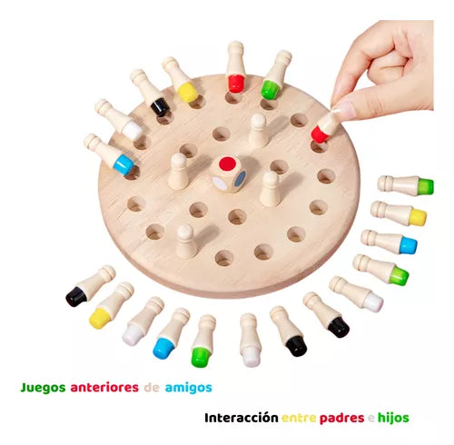 Juegos De Mesa Memoria De Madera Juegos De Mesa Familiares