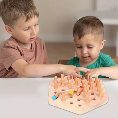 Juego De Mesa De Memoria De Color Para Niños Y Adultos