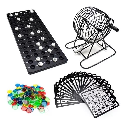 Juego De Bingo Bingo Set 18 Tarjetas