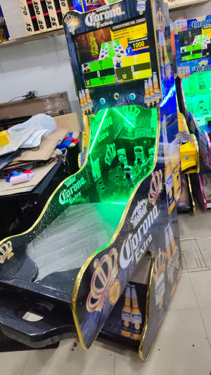 Juego de Bolirana Smart Grande - 7 Juegos Pantalla 19 Pulgadas 16 Jugadores 12 Esferas Diseño Cerveza Corona Extra