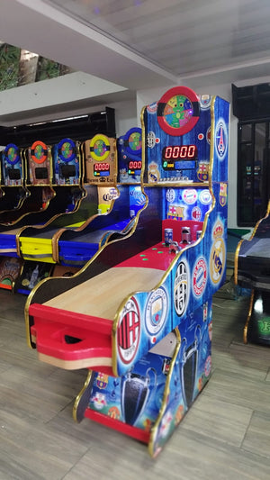 Juego de Bolirana eco con Ruleta - Gallo Tapao Moñona Bluetooh doble Display Diseño Champions Leage