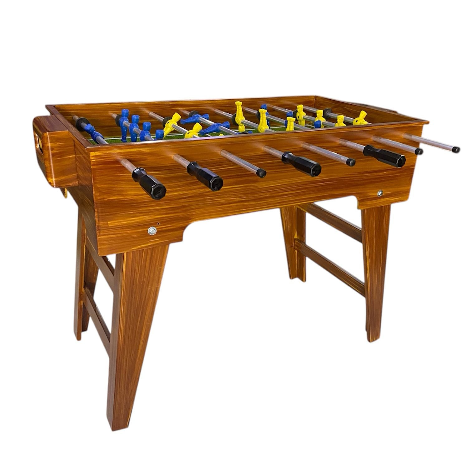 Juego de Futbolito - Futbolin Grande Mdf color Madera Sala de Juegos