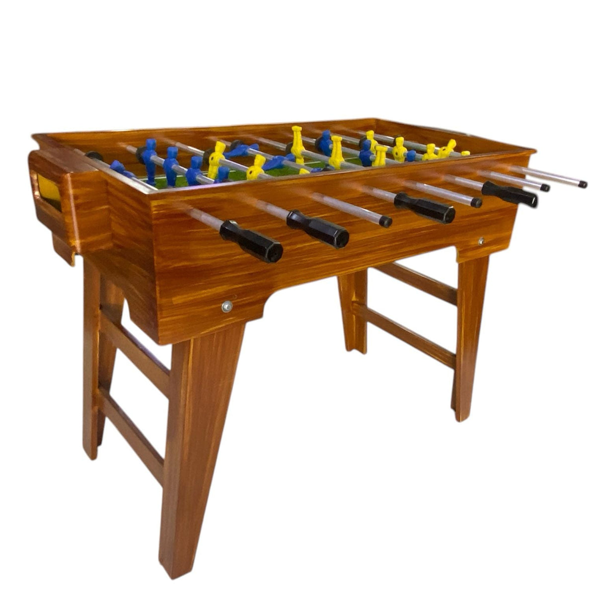 Juego de Futbolito - Futbolin Grande Mdf color Madera Sala de Juegos