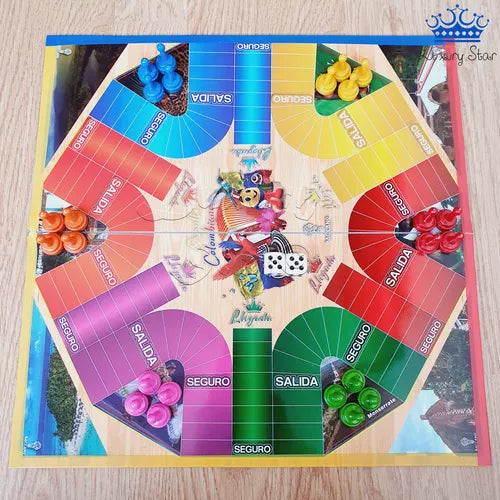 Juego de Parques Magentico Plegable 6 x 4 Puestos