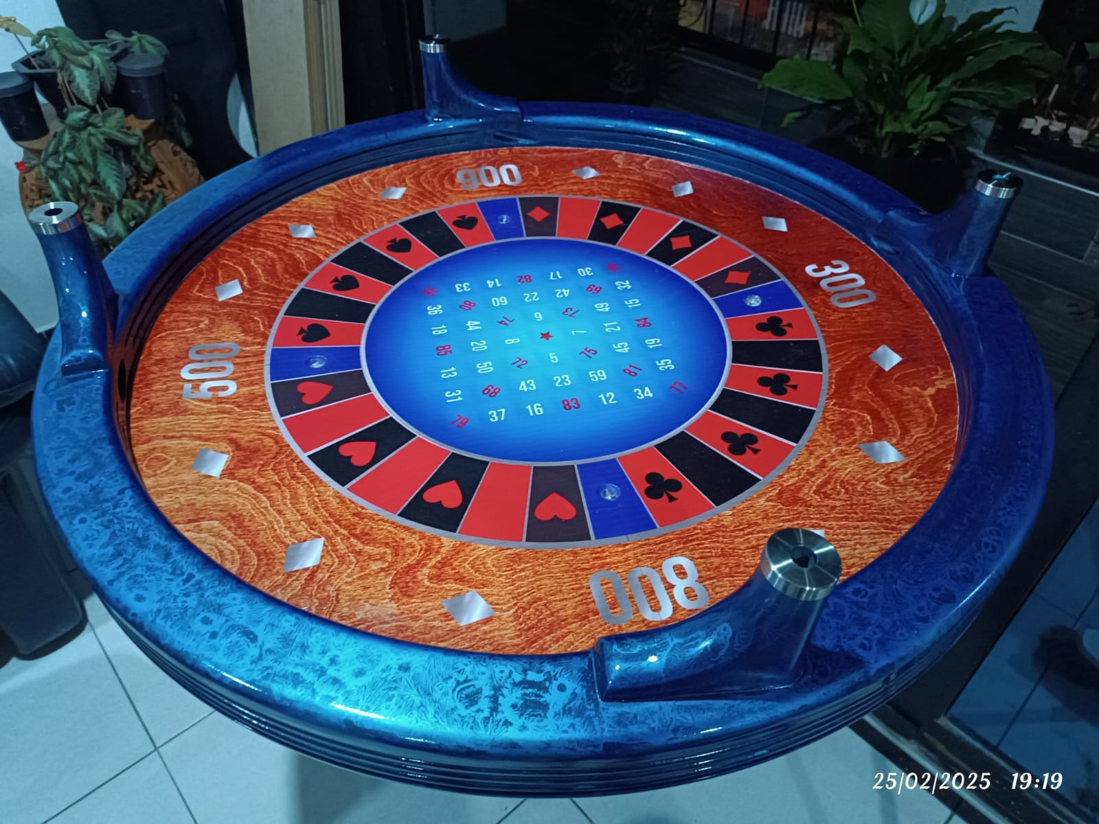 Juego de mesa Cacho o Ruleta de la suerte