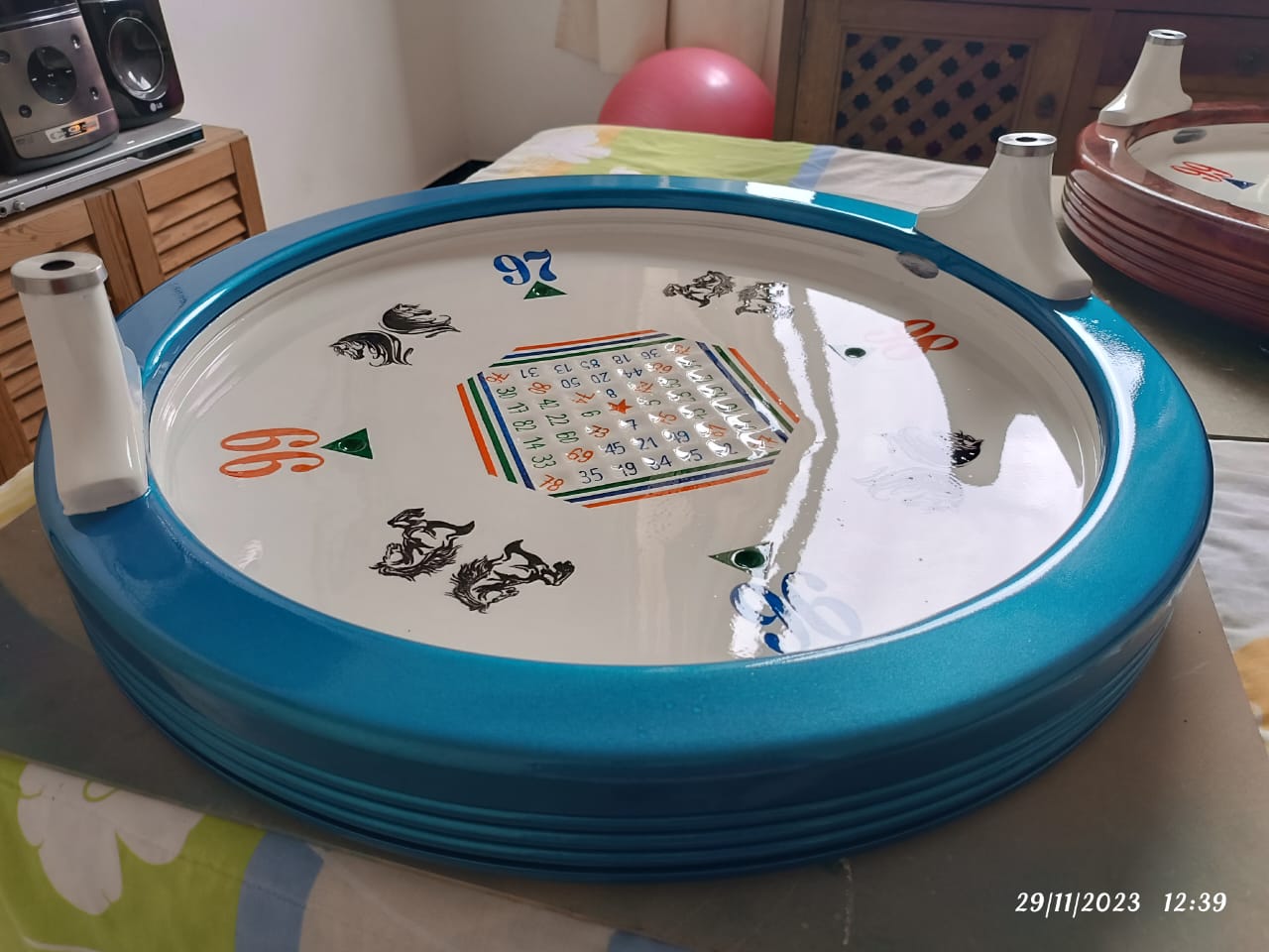 Juego de mesa Cacho o Ruleta de la suerte