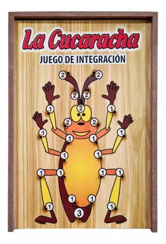 La Cucaracha Juego De Mesa Familiar De Integracion2
