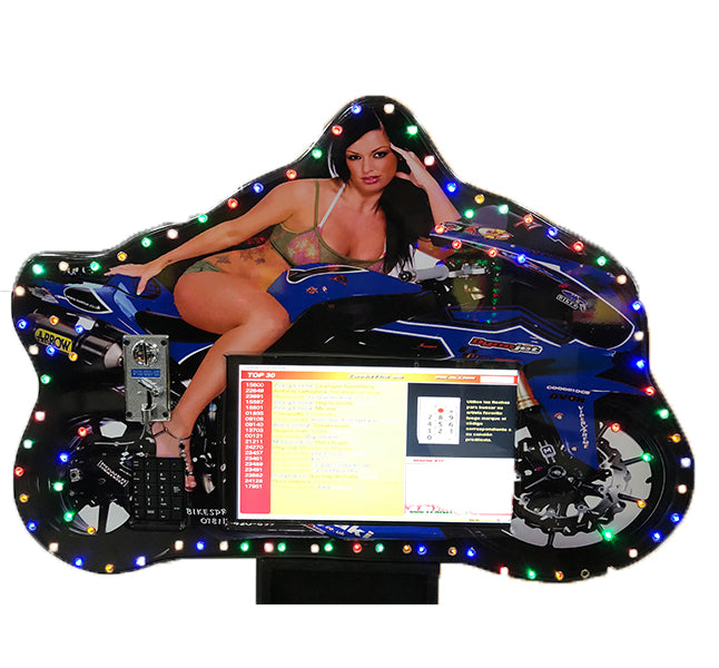 Rockola Moto de Pared Bluetooth USB karaoke 600W 2 parlantes Pantalla 19 a 32 Pulgadas