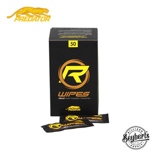 Toallas limpiadoras Predator desmanchadoras para tacos de Billar