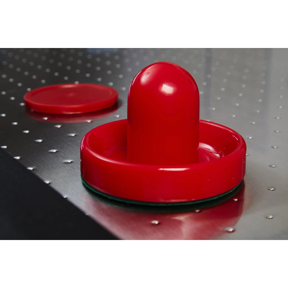 Mesa de Air Hockey Profesional Acero Inoxidable | Estilo Arcade con Accesorios Incluidos