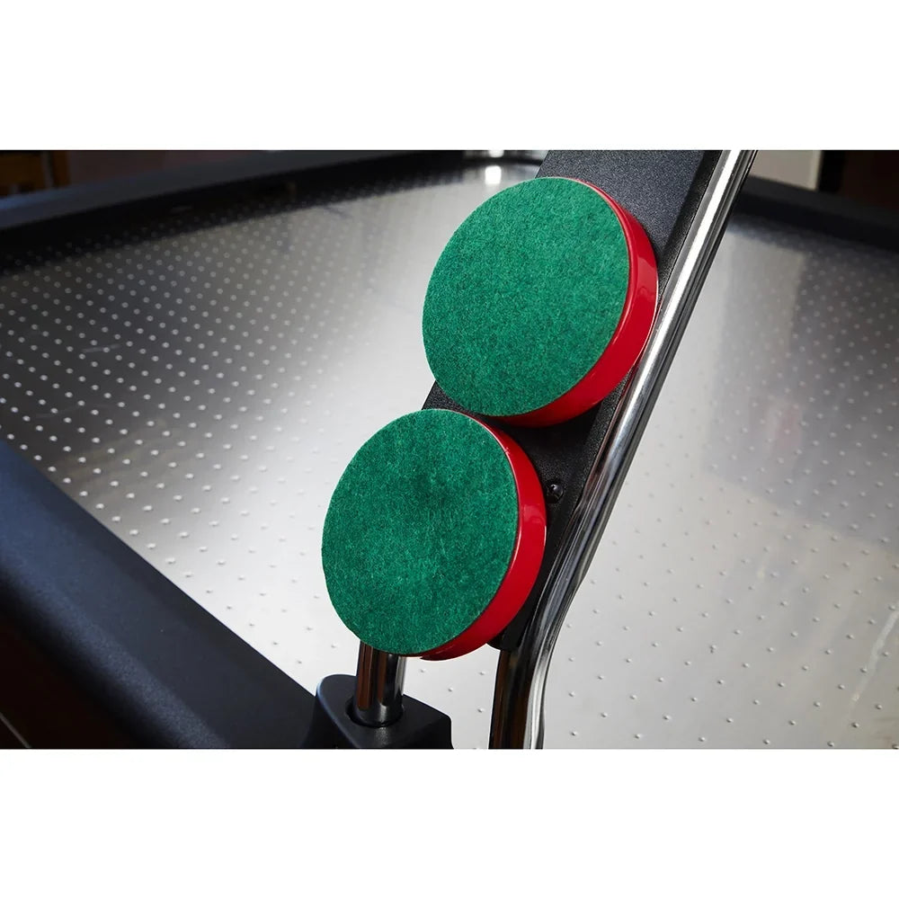 Mesa de Air Hockey Profesional Acero Inoxidable | Estilo Arcade con Accesorios Incluidos