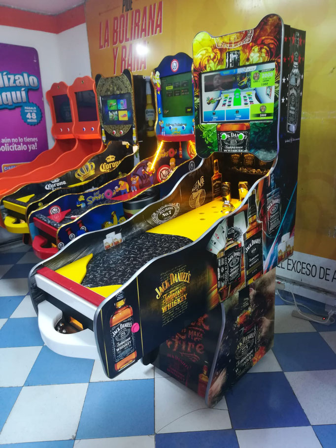 Juego de Bolirana Smart Grande - 7 Juegos Pantalla 19 Pulgadas 16 Jugadores 12 Esferas