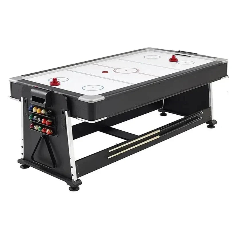 Mesa Multijuegos 4 en 1 - Billar Pool - Ping pong - Air Hockey - Comedor Importada