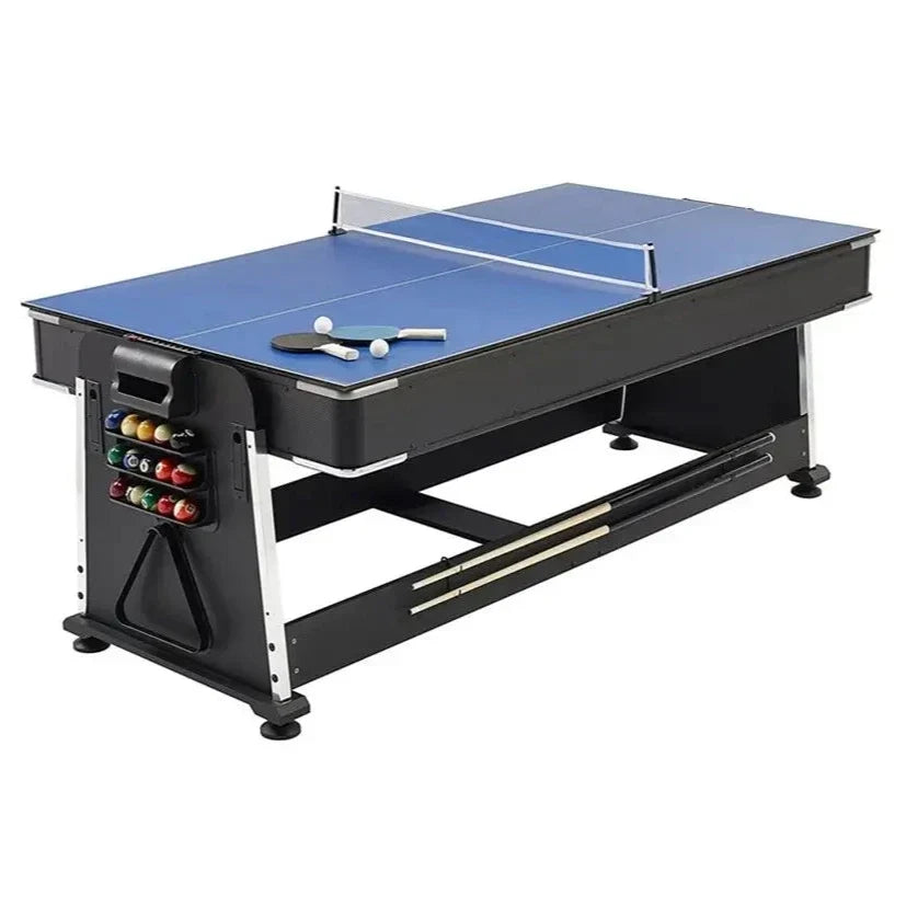 Mesa Multijuegos 4 en 1 - Billar Pool - Ping pong - Air Hockey - Comedor Importada