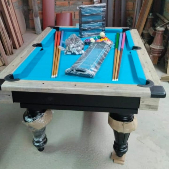 Mesa de Billarin Torneada 160 cm