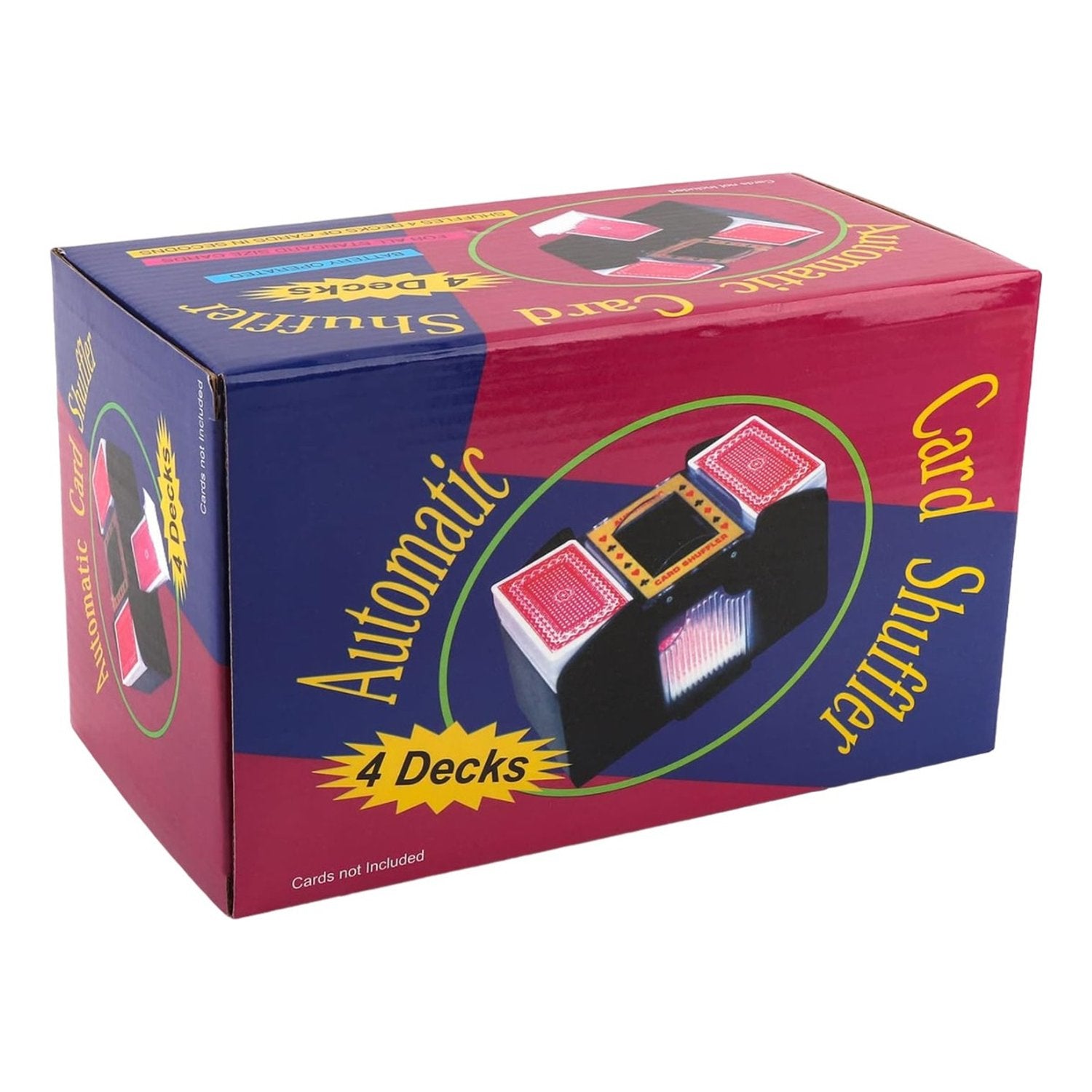 Barajador Automático De Cartas Poker Profesional Pilas Aa