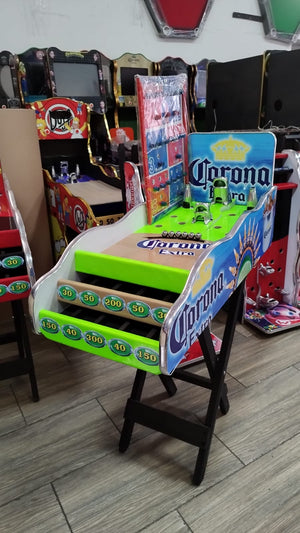 Bolirrana Saloma Grande Portatil Con Base Plegable Sapos brillados Tapizada en Caucho Ploter