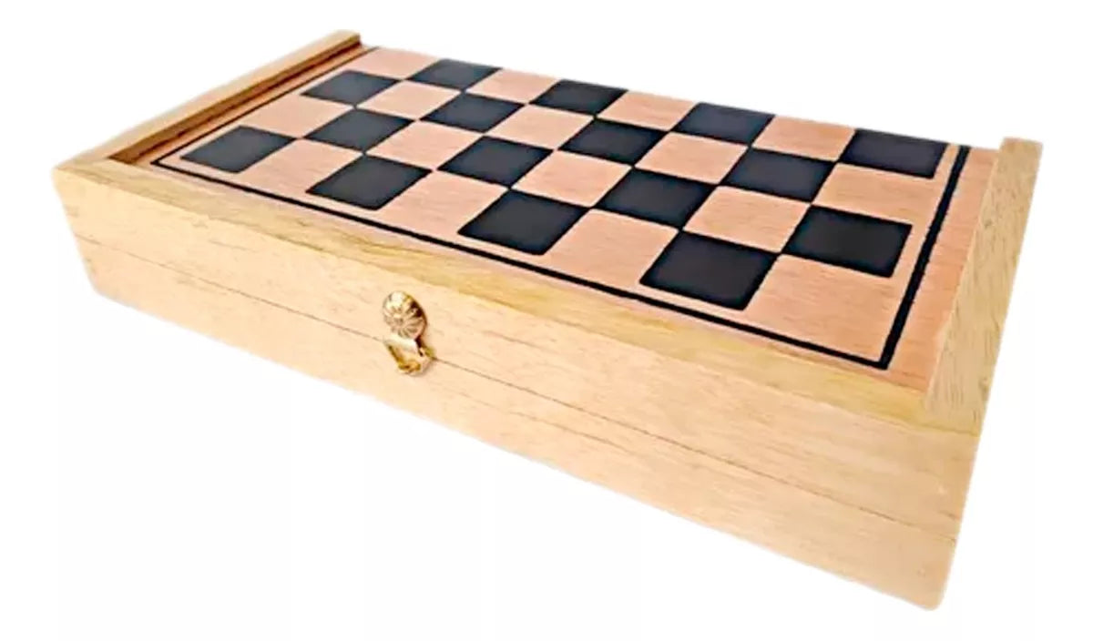 Juego de Ajedrez Profesional No 4 Madera artesanal  40x40cm