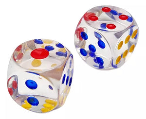 Dado Grande Fino X 1 Unidad Punta Cuadrada Juegos Azar Color