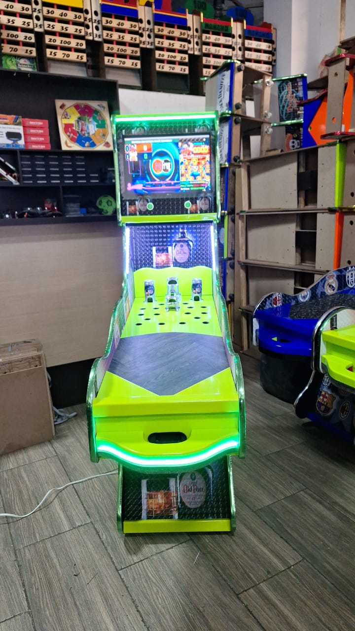 Juego de Bolirana Smart Grande - 7 Juegos Pantalla 19 Pulgadas 16 Jugadores 12 Esferas Diseño Old Parr