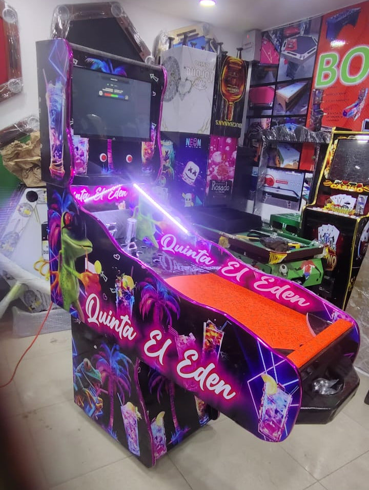 Juego de Bolirana Smart Grande - 7 Juegos Pantalla 19 Pulgadas 16 Jugadores 12 Esferas