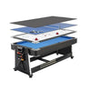 Mesa Multijuegos 4 en 1  - Billar Pool - Ping pong - Air Hockey - Comedor Importada