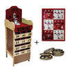 Juego de Rana Corriente Con Sapos Rusticos , Tablero + 7 Argollas